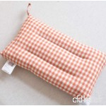 KLGG Soft Pillow Machine Washable Cotton Pillow Pillow Core Single Student Adult Cotton Cervical Pillow in The Middle of A Pillow Red Grid 48Cm*74Cm - B07VQV9MBH